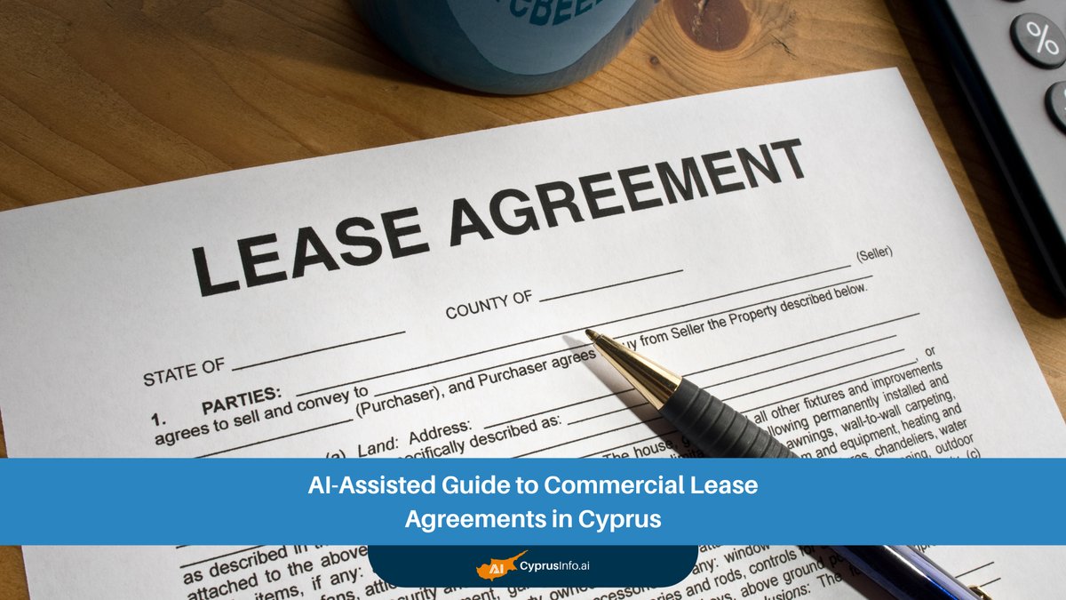 Mastering Commercial Lease Agreements Cyprus: An AI-Assisted Guide