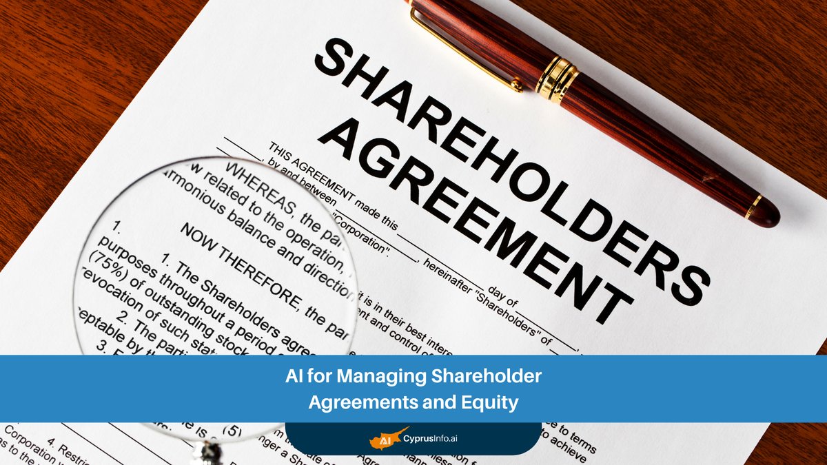 AI Contract Management: Revolutionizing Shareholder Agreements and Equity
