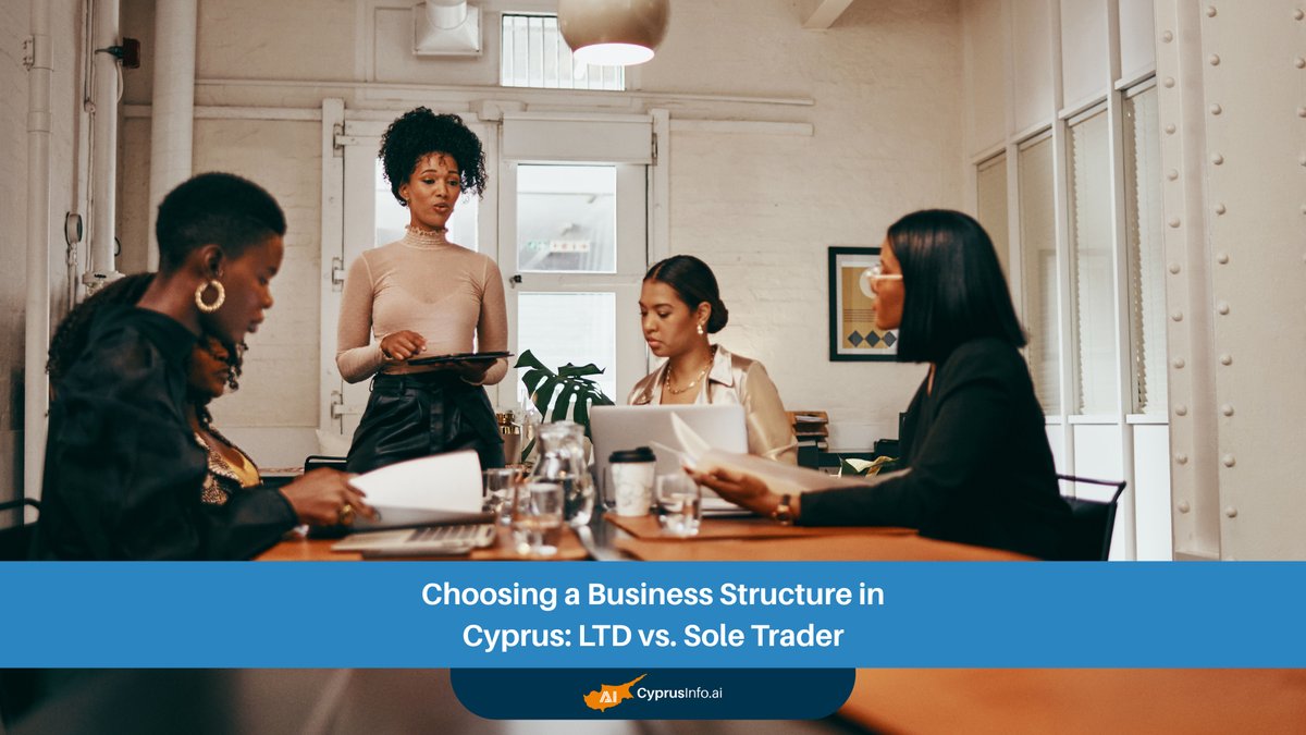 Choosing the Right Business Structure in Cyprus: LTD vs. Sole Trader