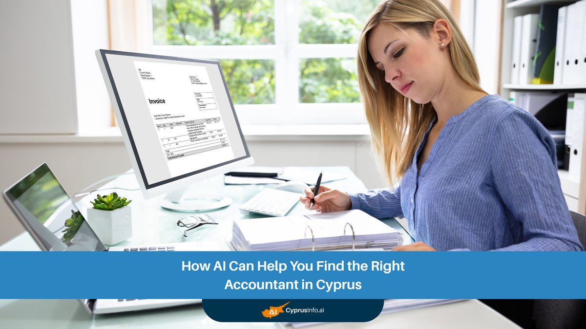 How AI Can Help You Find the Right Accountant in Cyprus