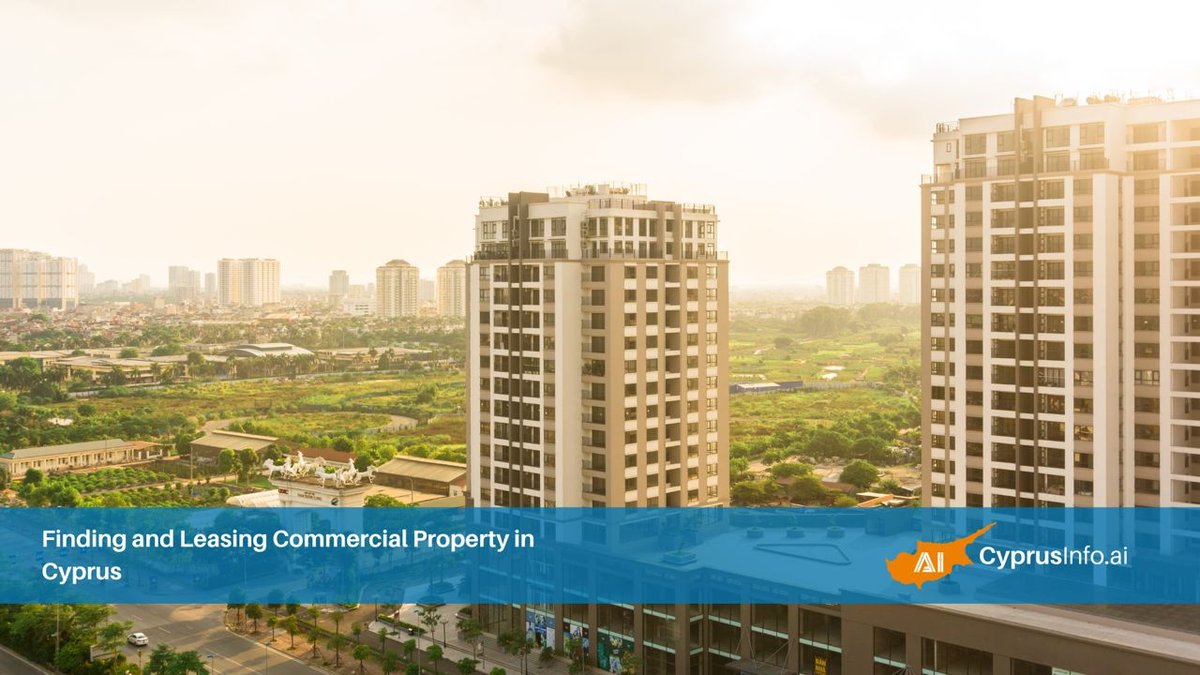 Finding and Leasing Commercial Property in Cyprus