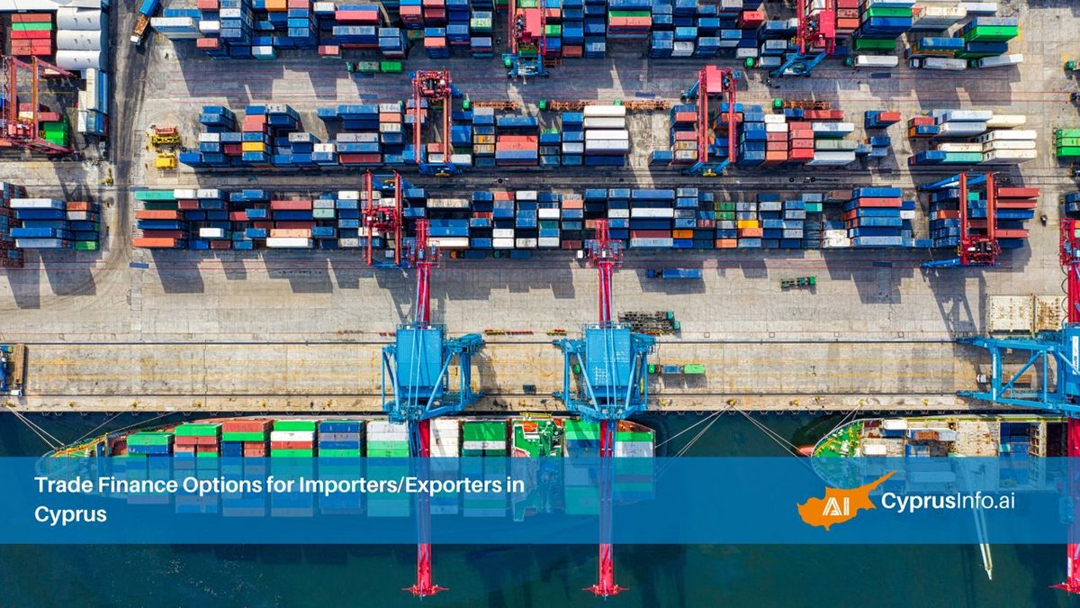 Trade Finance Options for Importers/Exporters in Cyprus