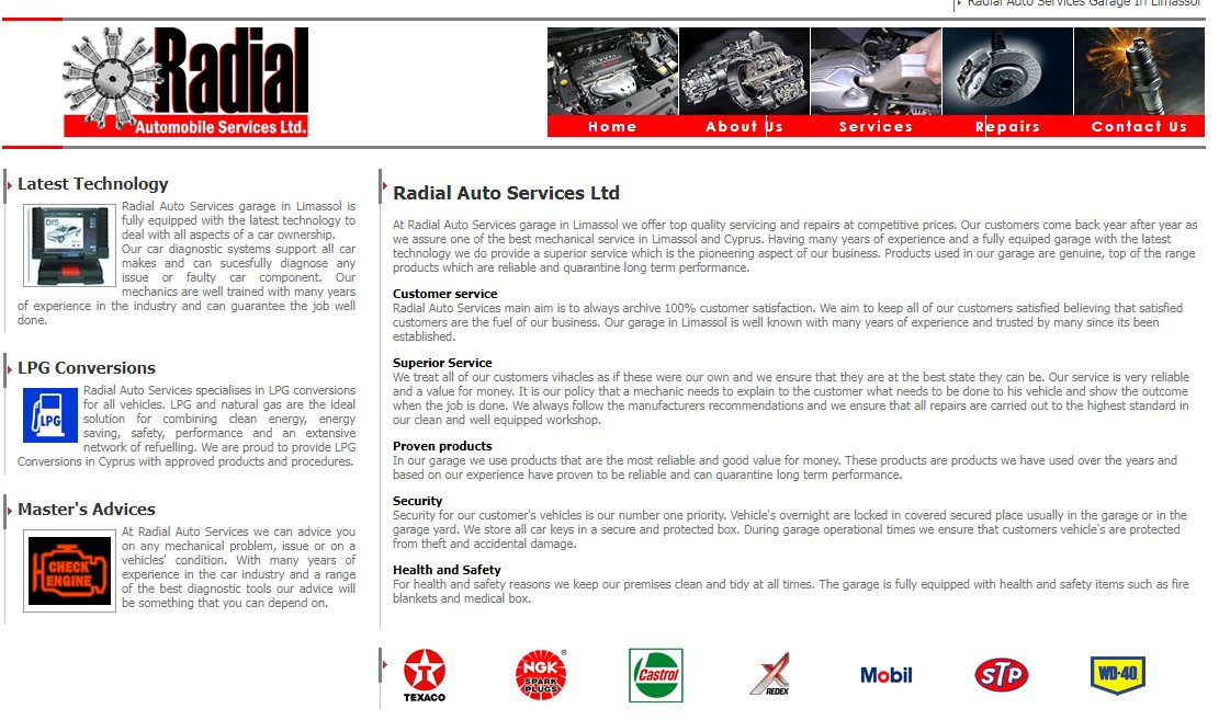 Radial Auto Services