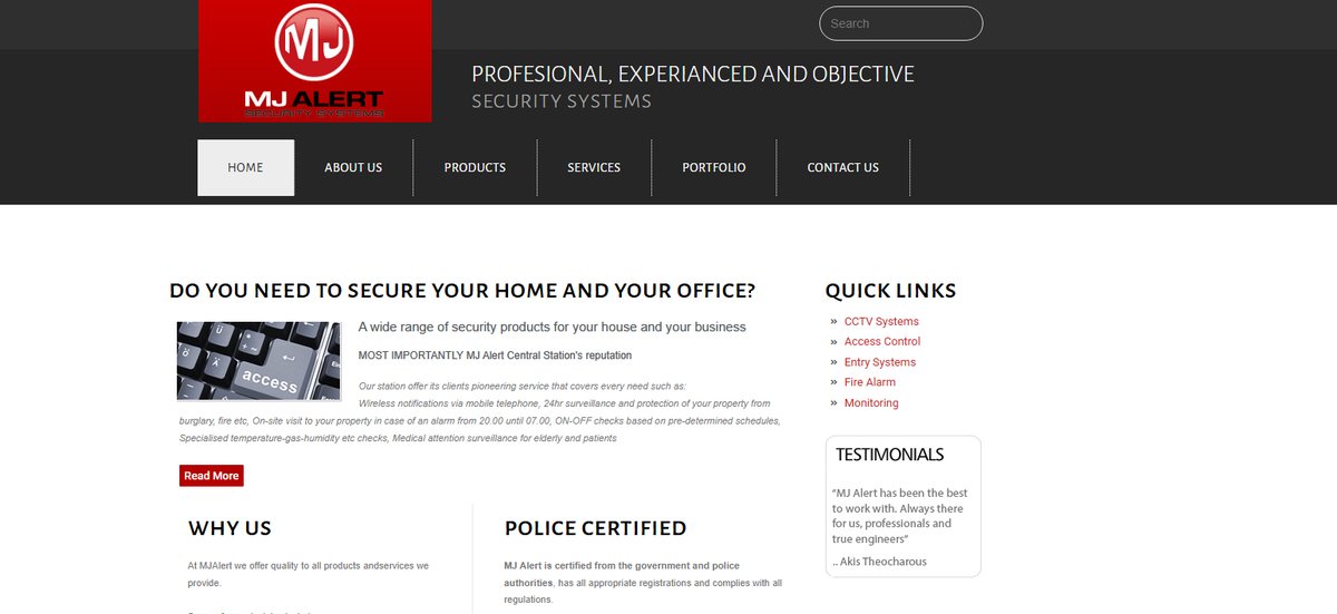MJ Alert Security Systems Ltd 