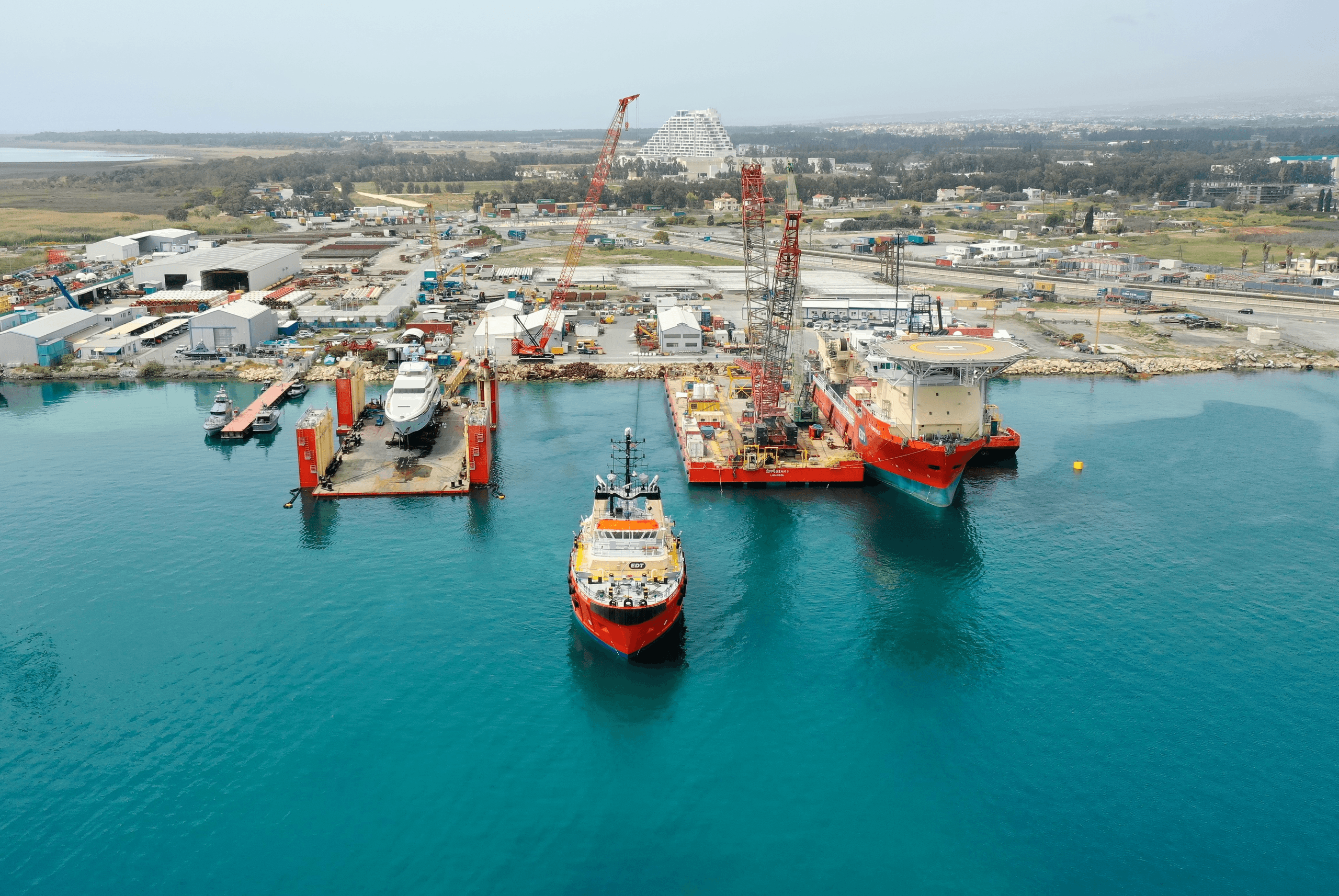 EDT Offshore - Limassol Port Base