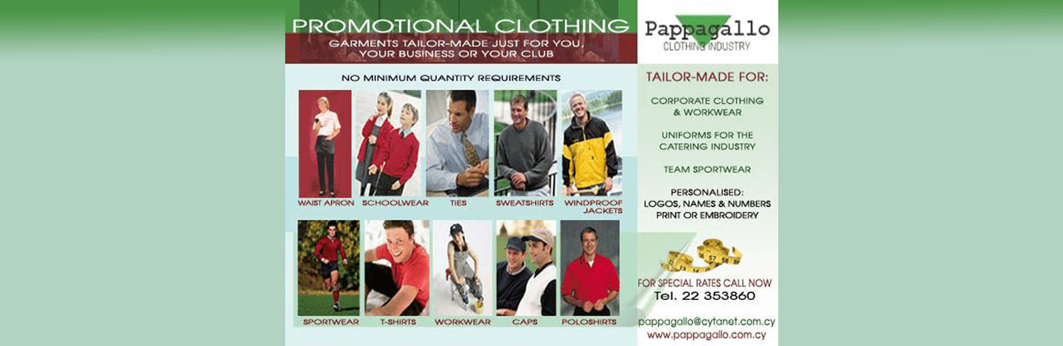 Pappagallo Clothing | Embroidery & Printing