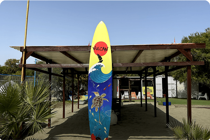 Windsurfing lesson, SUP, wingfoil and Kitesurfing, VULCAN - Larnaca, Cyprus